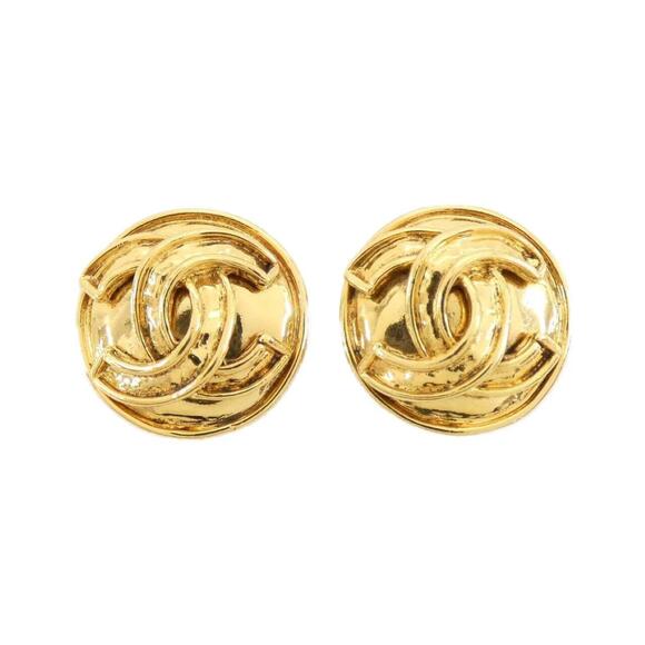CHANEL Gold Earrings